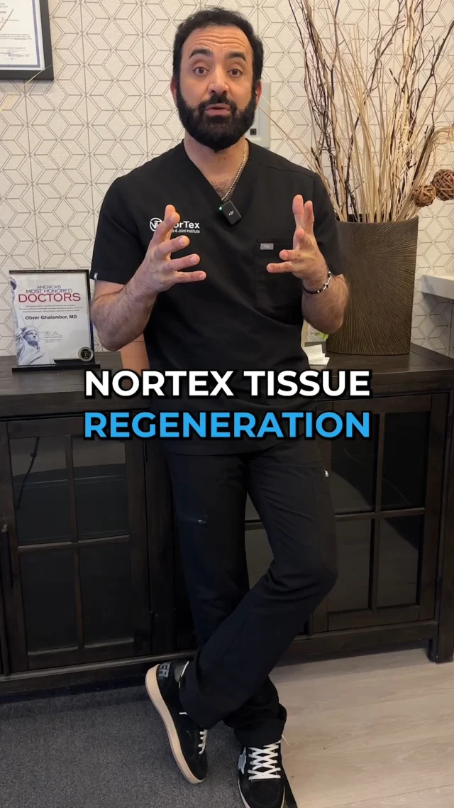 🚨 NEW at Nortex:  Nortex Tissue Regeneration is here! 🚨

We’re proud to introduce Nortex Tissue Regeneration – a cutting-edge program designed to take healing to the next level using your body’s own power.

What’s new? We’re now stacking FOUR advanced therapies to supercharge your recovery:
✨ Class IV Laser Therapy
🔊 Shockwave Therapy
🧲 EMTT (Magnet Therapy)
🔴 Red Light Therapy (PBM)

When combined with PRP or Bone Marrow Cell Therapy, this is one of the most powerful regenerative protocols available today.

Skip the phone calls. Book online at 👉 nortextissueregeneration.com

📞 972-872-8408
🌐 www.nortexspineandjoint.com

#NortexTissueRegeneration #RegenerativeMedicine #PRP #StemCellTherapy #LaserTherapy #ShockwaveTherapy #RedLightTherapy #DFWWellness #PainRelief #NortexHealing #HealingStartsHere #NoMorePain